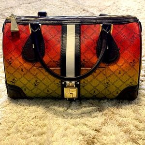 L.A.M.B by Gwen Stefani Rasta Ombré Top Handle Bag